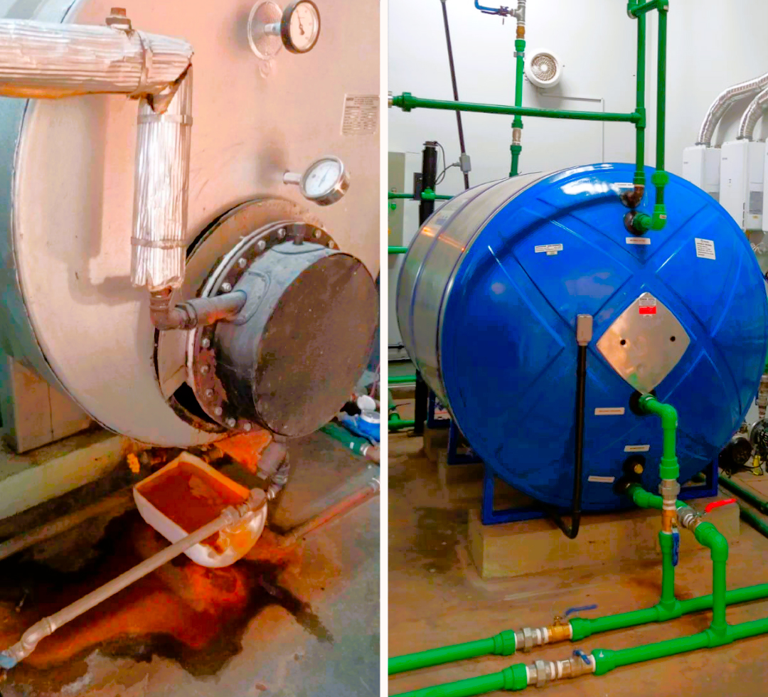 antes e depois boilers hdwc 05.122