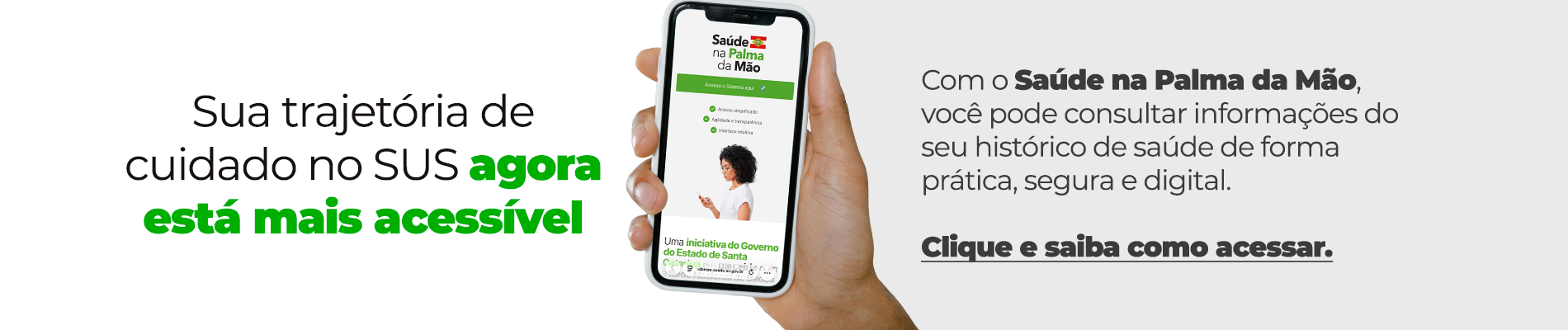 Saúde na Palma da Mão - home