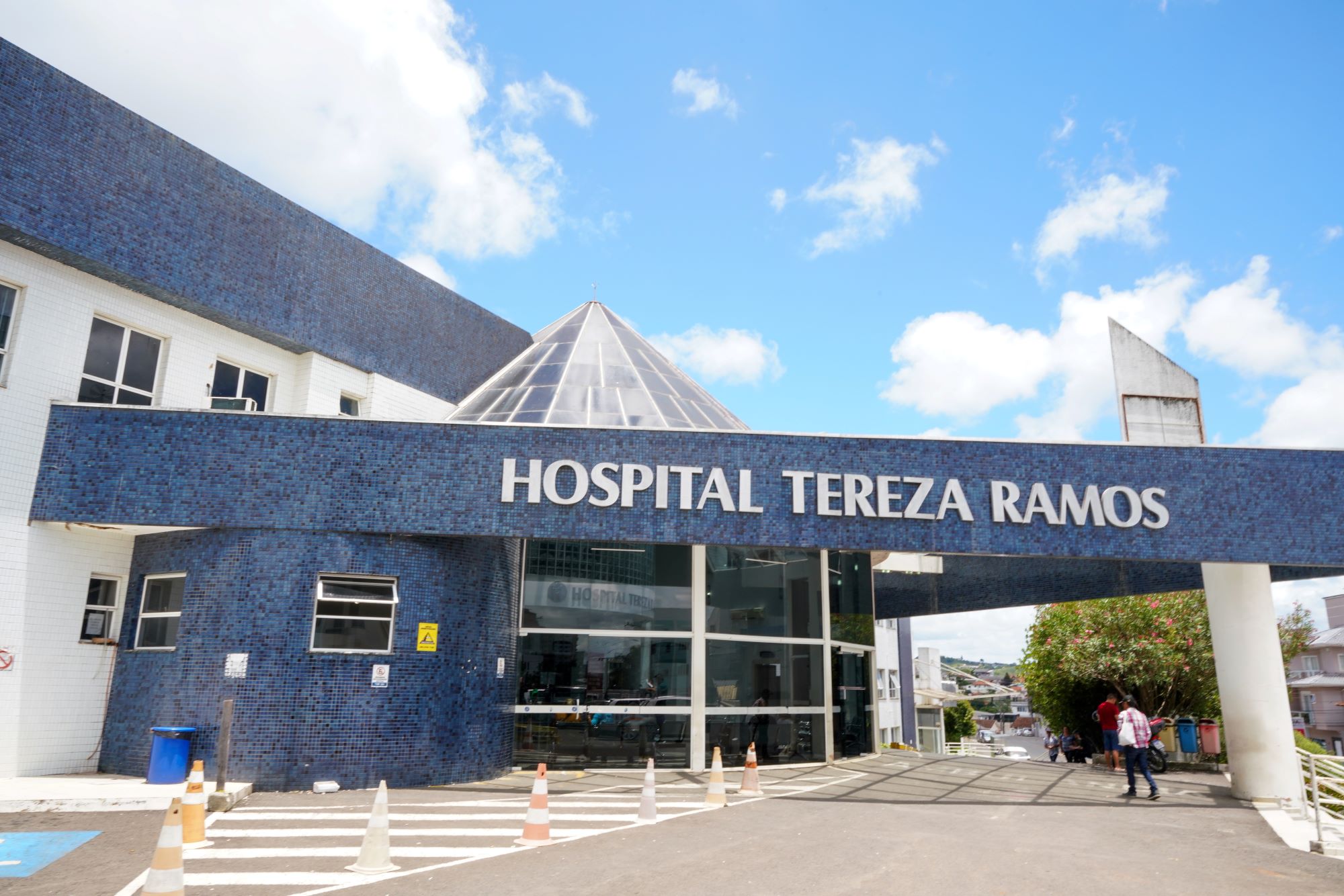 Fachada do hospital Tereza Ramos