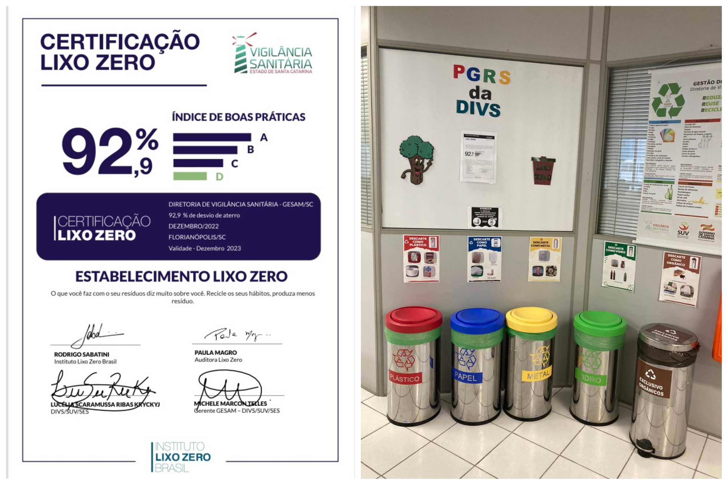 Brooks Ambiental: Primeira Empresa de Gerenciamento de Resíduos Lixo Zero  do Brasil - Certificação Lixo Zero