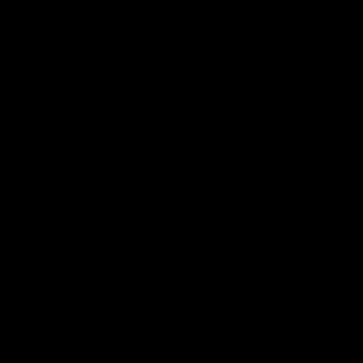 icone de dossier symbole png noir