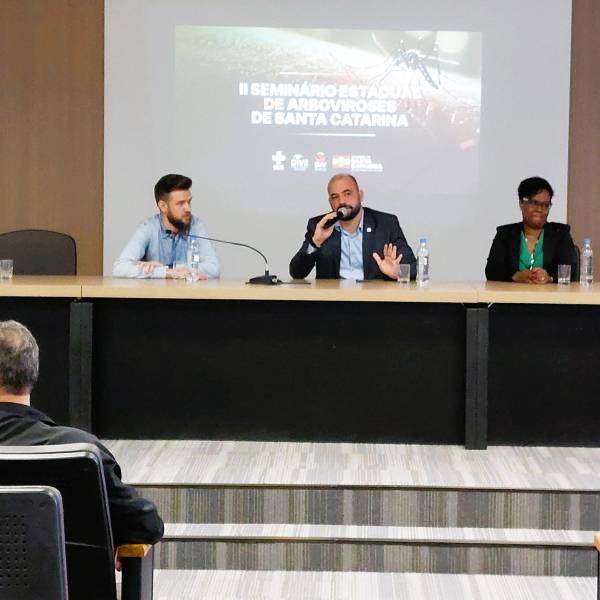 Saúde promove o Segundo Seminário Estadual de Arboviroses de Santa Catarina   