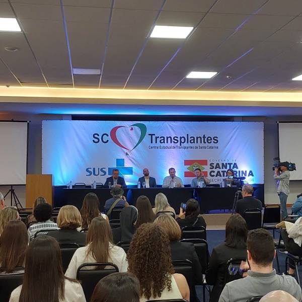 Evento Internacional de Doação de Órgãos e Transplantes em Santa Catarina reúne mais de 630 profissionais