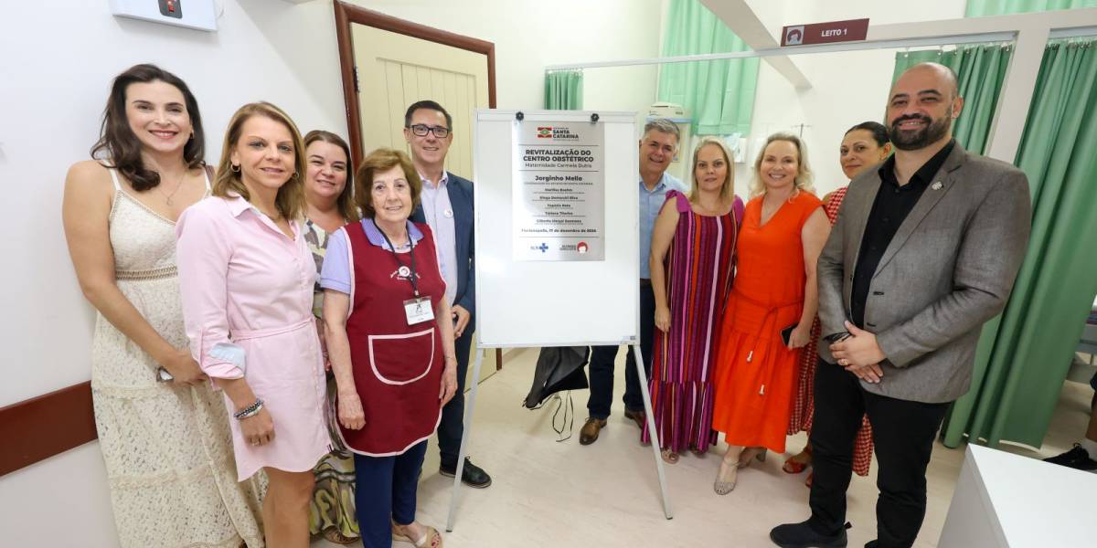 Governo do Estado entrega obras de revitalização do Centro Obstétrico da Maternidade Carmela Dutra