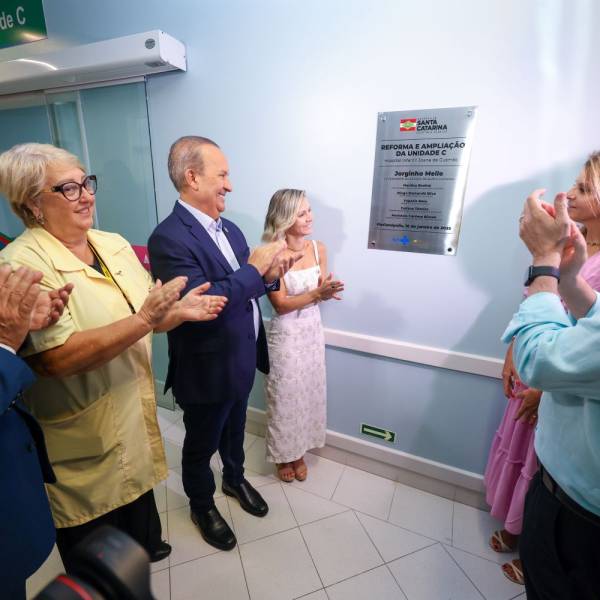 Saúde em Obras: Estado entrega novos leitos e espaços totalmente revitalizados no Hospital Infantil de Florianópolis