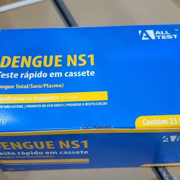 Saúde distribui testes rápidos para diagnóstico da dengue em Santa Catarina