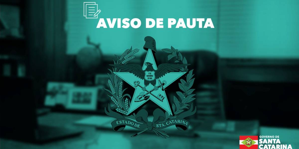 AVISO DE PAUTA: Governador Jorginho Mello autoriza recursos para compra de tomógrafo para o hospital de Campos Novos