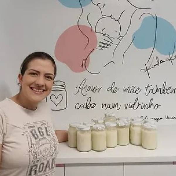 Carinho que salva vidas: mãe doa mais de 20 vidros de leite e inspira solidariedade