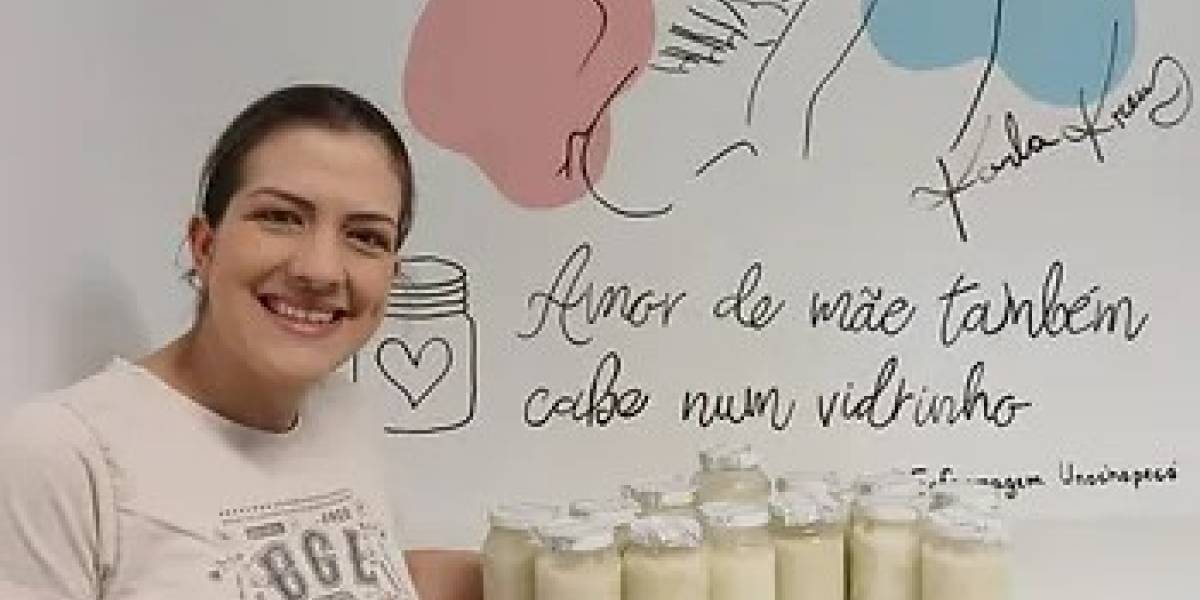 Carinho que salva vidas: mãe doa mais de 20 vidros de leite e inspira solidariedade