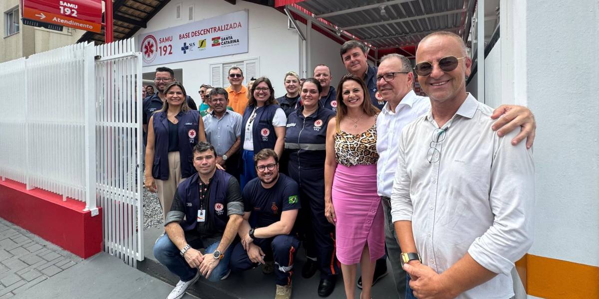 Saúde inaugura Unidade de Suporte Avançado do SAMU em Itapema 