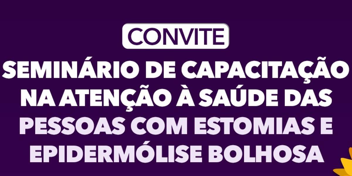 SES abre inscrições para capacitação de profissionais no atendimento de pessoas Estomias e Epidermólise Bolhosa em Blumenau