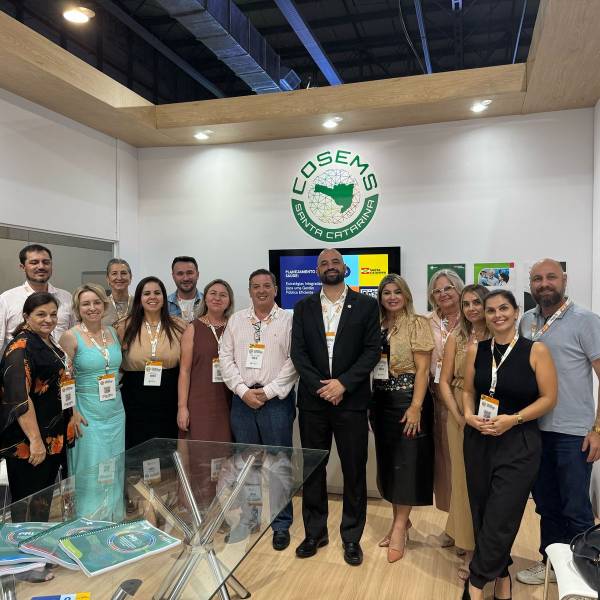 Saúde Catarinense participa do 9º Congresso de Secretarias Municipais de Saúde para fortalecer o SUS