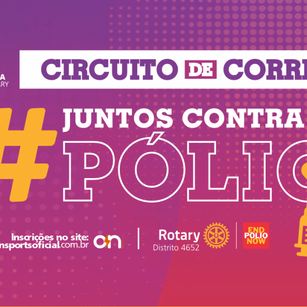 Corrida solidária em SC incentiva a vacinação e combate a poliomielite