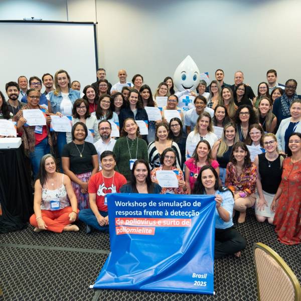 Santa Catarina participa de Simulado sobre a Poliomielite em Brasília