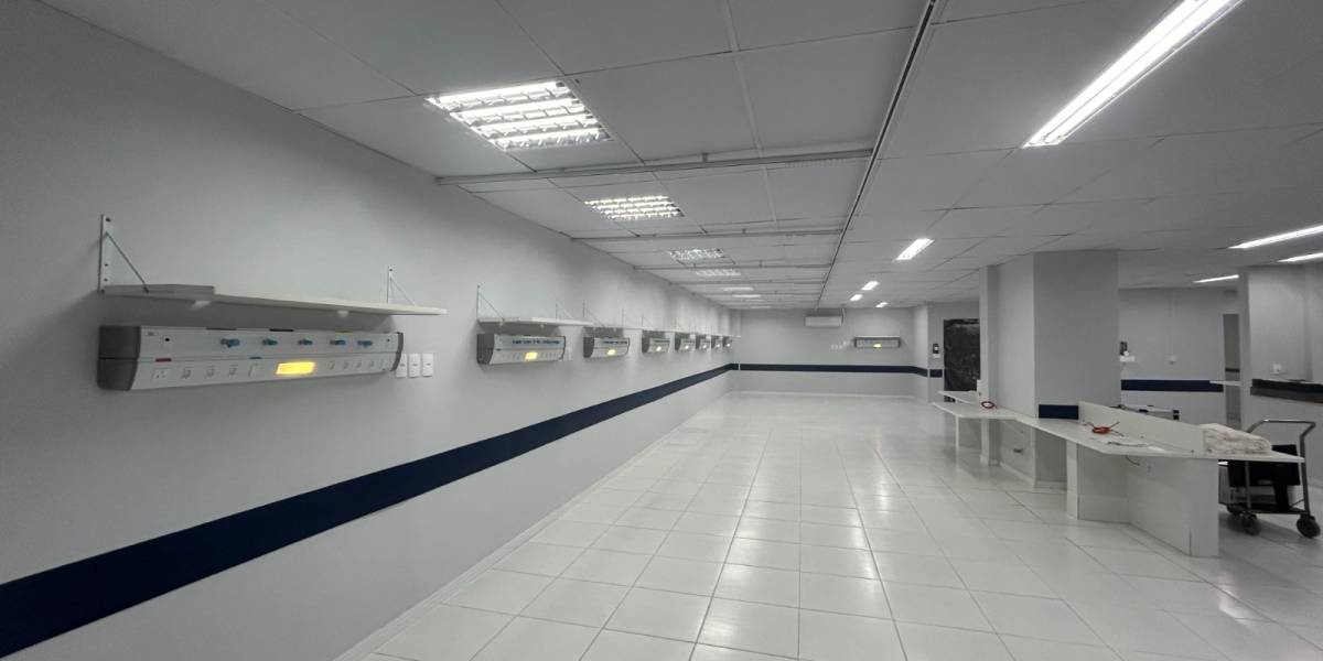 Saúde em Obras: Revitalização do Pronto-Socorro do Hospital Regional de Joinville avança com mais de 80% de entrega