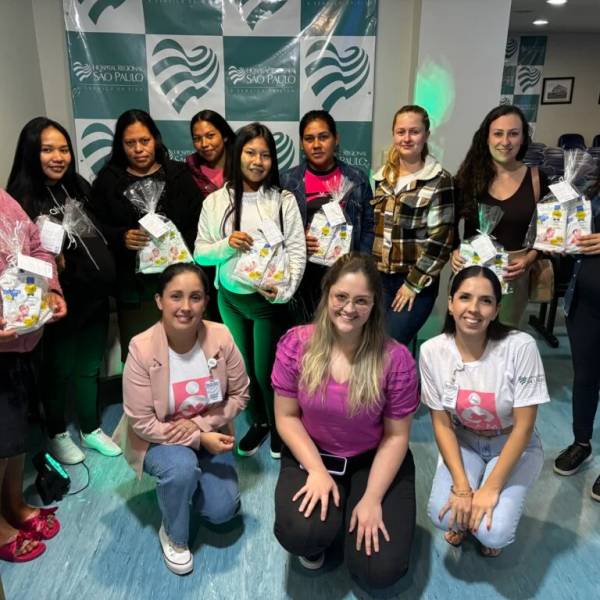Hospital Regional São Paulo promove encontros com gestantes para promover apoio e conhecimento