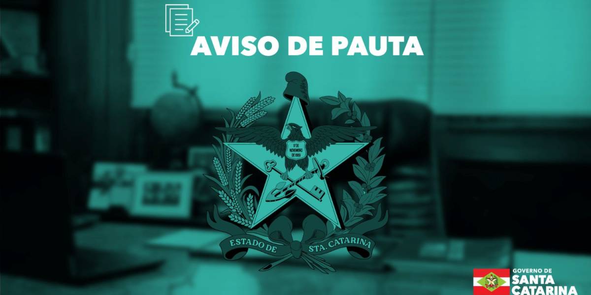 AVISO DE PAUTA: Estado entrega novos veículos e ambulâncias para reforçar atendimento da saúde catarinense