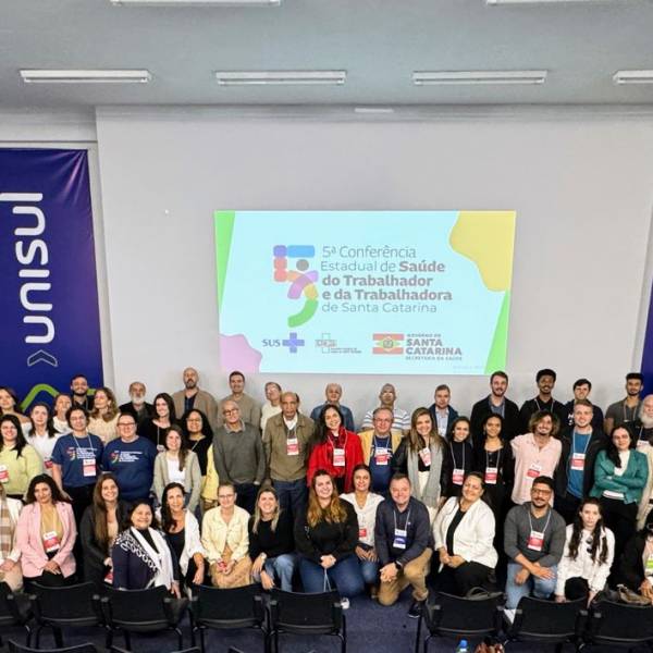 Grande Florianópolis recebe etapa macrorregional da 5ª Conferência Estadual de Saúde dos Trabalhadores, em Palhoça