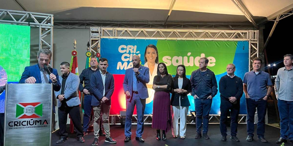 Com recursos do Governo do Estado, nova Unidade Básica de Saúde é inaugurada em Criciúma