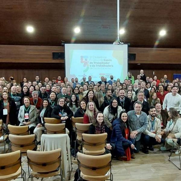 Santa Catarina define propostas que irão para a Conferência Nacional da Saúde do Trabalhador