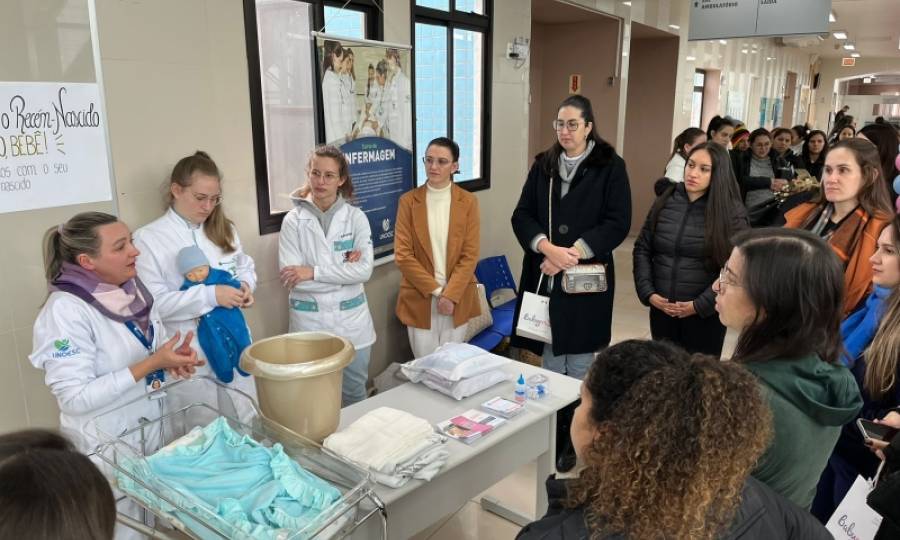 Hospital Regional Terezinha Gaio Basso promove evento “Conexão Materna” às gestantes de São Miguel do Oeste e região