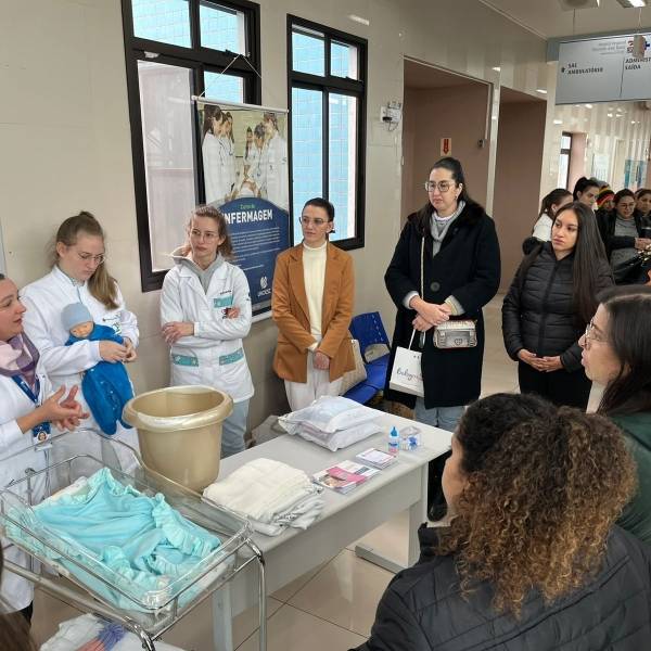 Hospital Regional Terezinha Gaio Basso promove evento “Conexão Materna” às gestantes de São Miguel do Oeste e região