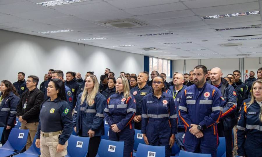 Saúde Catarinense capacita agentes da PRF em atendimento pré-hospitalar 
