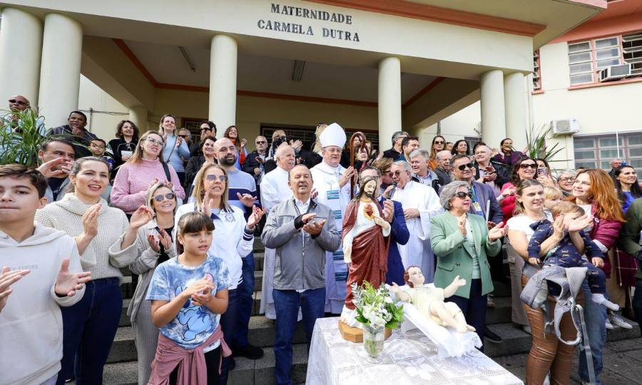 Governador Jorginho Mello e Secretário da Saúde participam de celebração pelos 70 anos da Maternidade Carmela Dutra