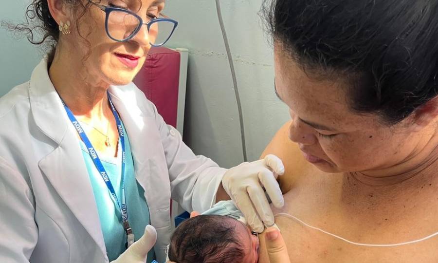 Agosto Dourado: Maternidade Darcy Vargas realiza ações na Semana Mundial de aleitamento materno