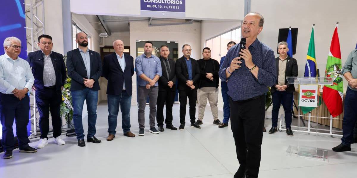 Governador Jorginho Mello inaugura novas alas no Hospital Bethesda em Joinville