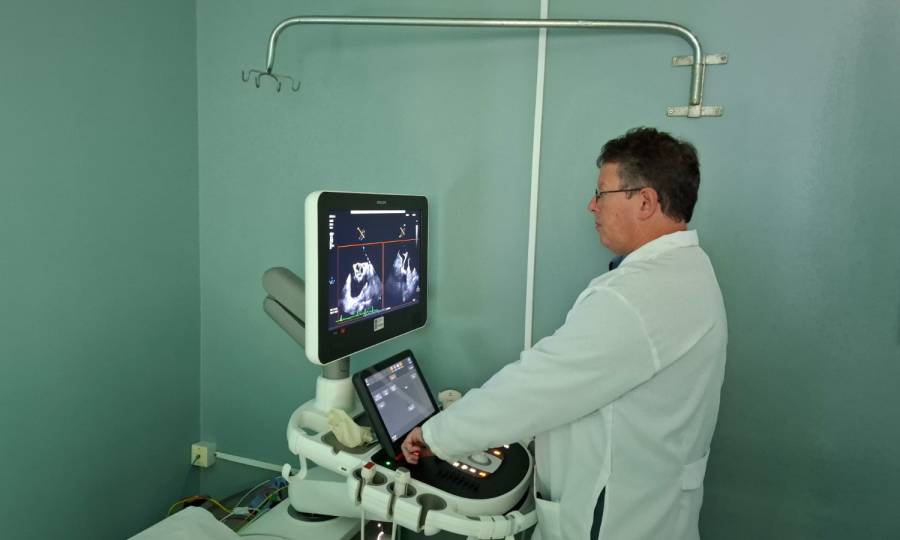 Hospital Celso Ramos recebe moderno aparelho de ecocardiograma e aprimora diagnósticos