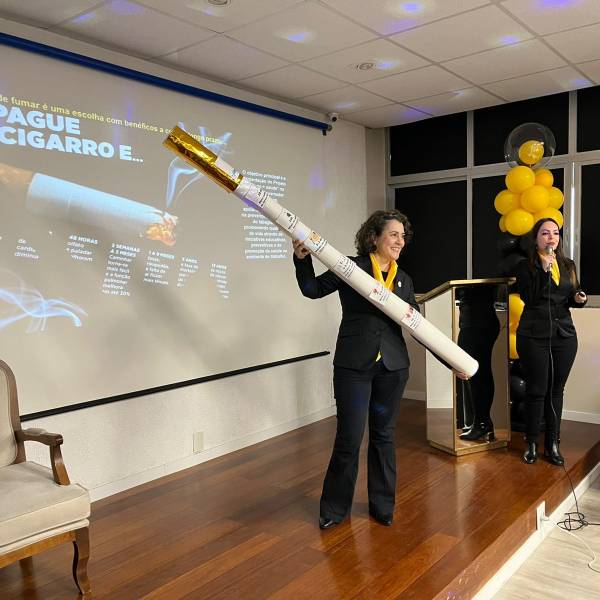 Hospital Celso Ramos promove Seminário sobre Tabagismo e lança projeto pioneiro