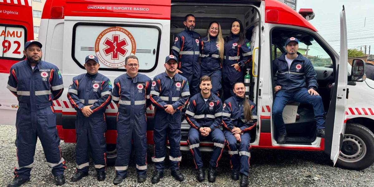 SAMU inaugura nova base e inicia o serviço de Suporte Básico em Balneário Piçarras