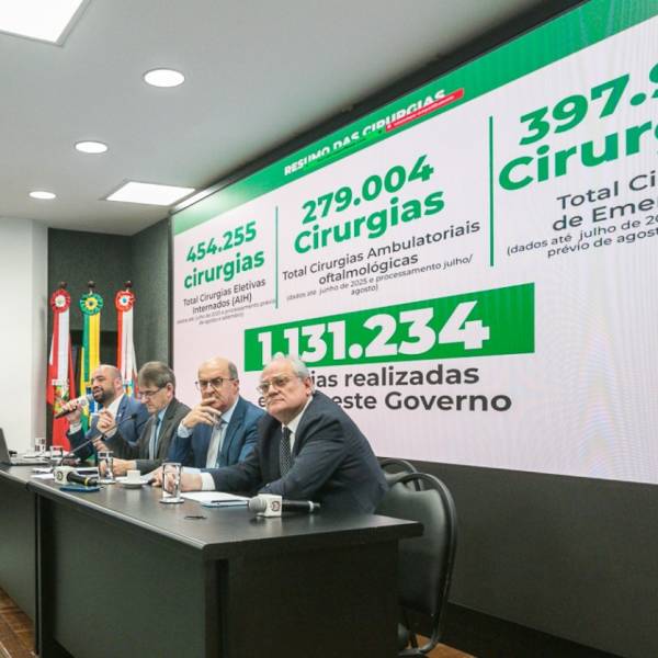 Durante prestação de contas na ALESC, Secretário de Saúde destaca 1,1 milhão de cirurgias realizadas