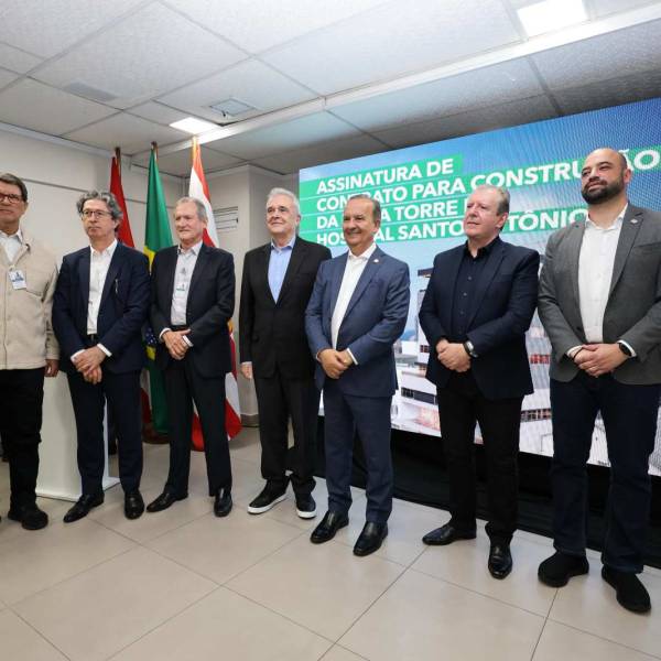 Governo do Estado investe mais de R$ 90 milhões para construir nova torre e ampliar o Hospital Santo Antônio de Blumenau