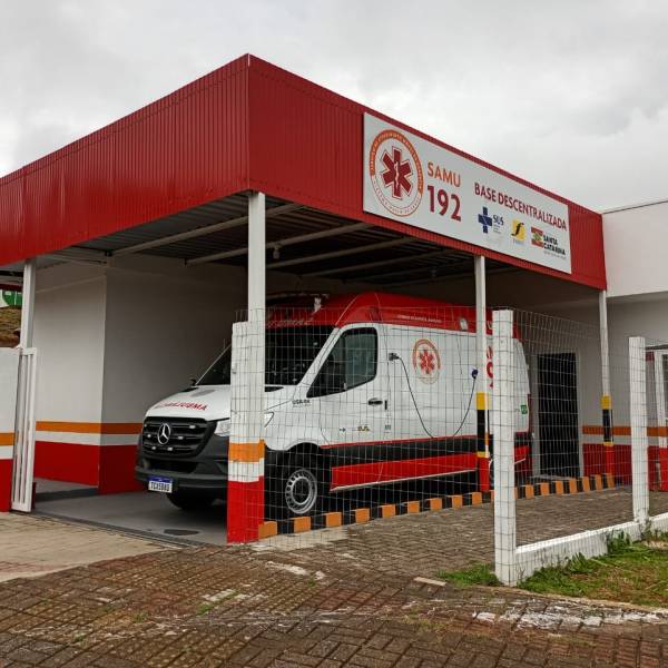SAMU SC inaugura nova Unidade de Suporte Avançado em São Lourenço do Oeste