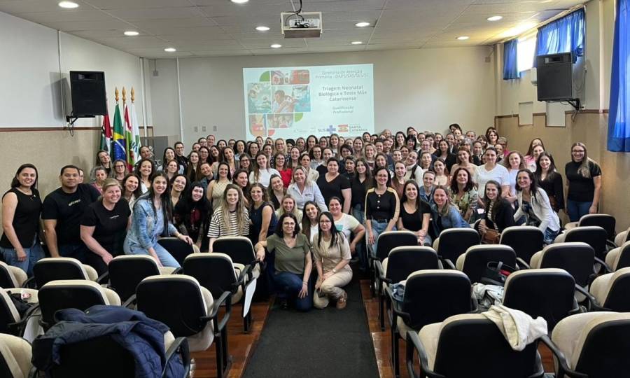 Saúde promove qualificação em triagem neonatal para 150 profissionais da Grande Oeste