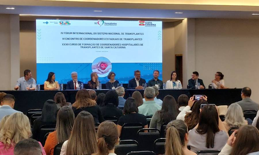 Santa Catarina realiza encontro Internacional de Doação de Órgãos e Transplantes
