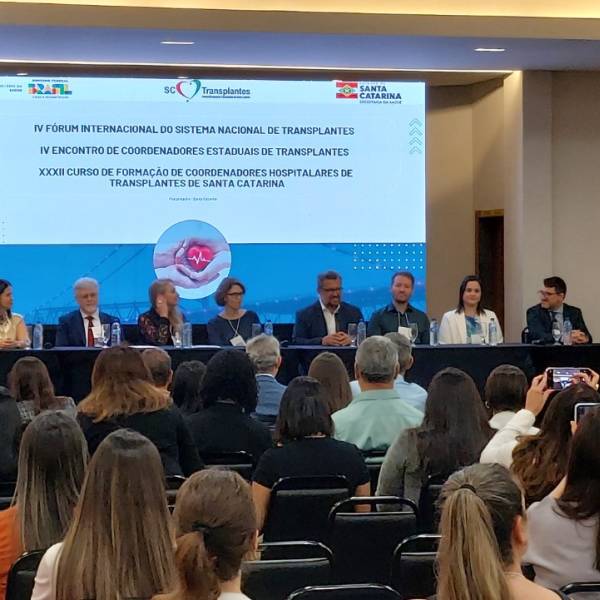 Santa Catarina realiza encontro Internacional de Doação de Órgãos e Transplantes