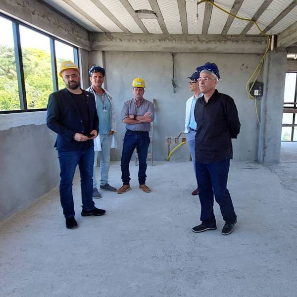 Saúde em Obras: No Instituto de Cardiologia de Santa Catarina, avança a construção do novo espaço de Reabilitação 
