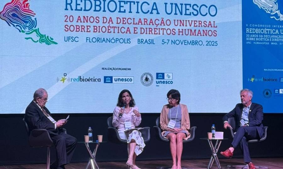 Secretaria da Saúde de SC integra discussões sobre Bioética e Direitos Humanos em congresso internacional da Unesco