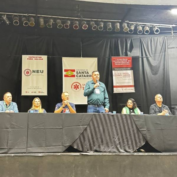 Saúde promove o Simpósio Catarinense de Emergências Traumáticas para fortalecer a rede de urgência