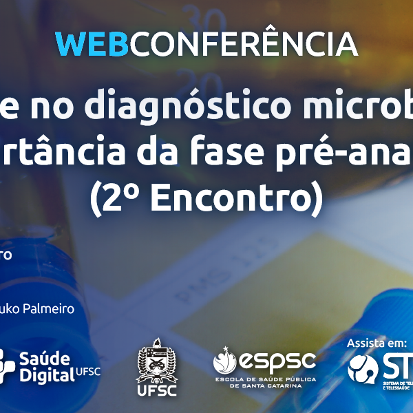 Webconferência sobre qualidade no diagnóstico microbiológico será realizada nesta quinta, 27