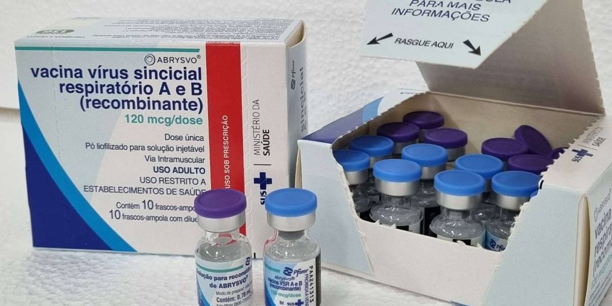 Santa Catarina recebe 25,8 mil doses da vacina contra o Vírus Sincicial Respiratório para gestantes