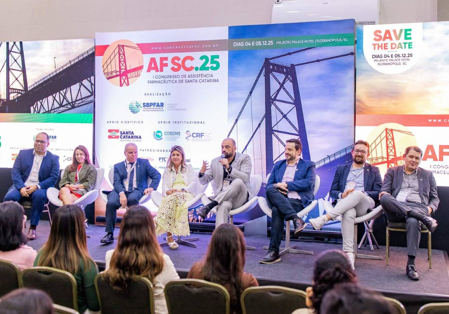 I Congresso de Assistência Farmacêutica promove qualificação e diálogo entre profissionais em Santa Catarina