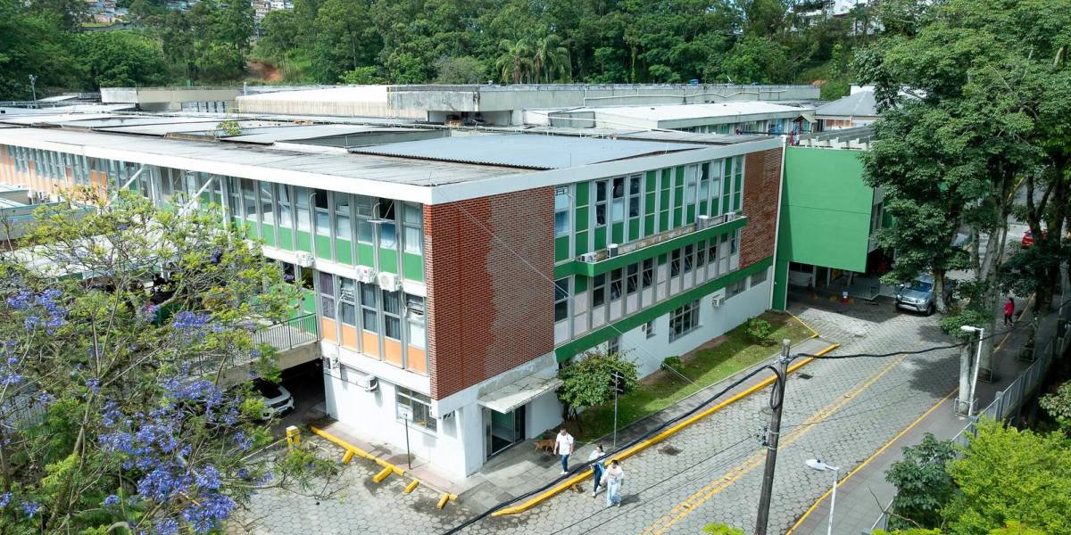 Saúde em Obras: Fachada do Hospital Infantil Joana de Gusmão passa por renovação