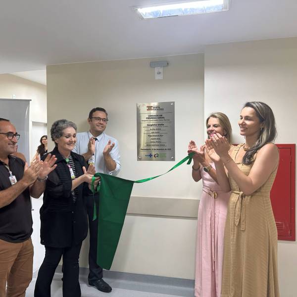 Saúde em Obras: Hospital Governador Celso Ramos inaugura reforma da Unidade de Cirurgia Geral 