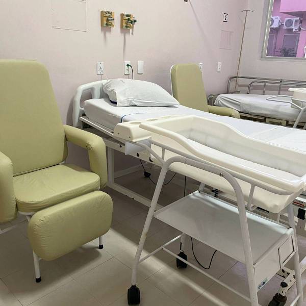 Novas 57 poltronas reforçam o cuidado na Maternidade Darcy Vargas em Joinville