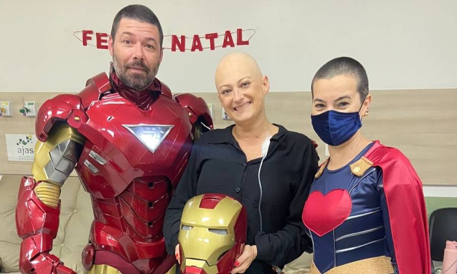 Projeto Coração de Ferro leva esperança e acolhimento aos pacientes do CEPON