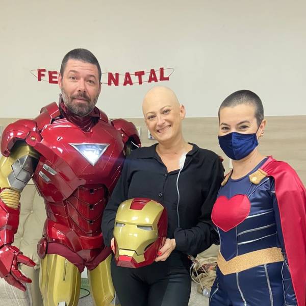 Projeto Coração de Ferro leva esperança e acolhimento aos pacientes do CEPON